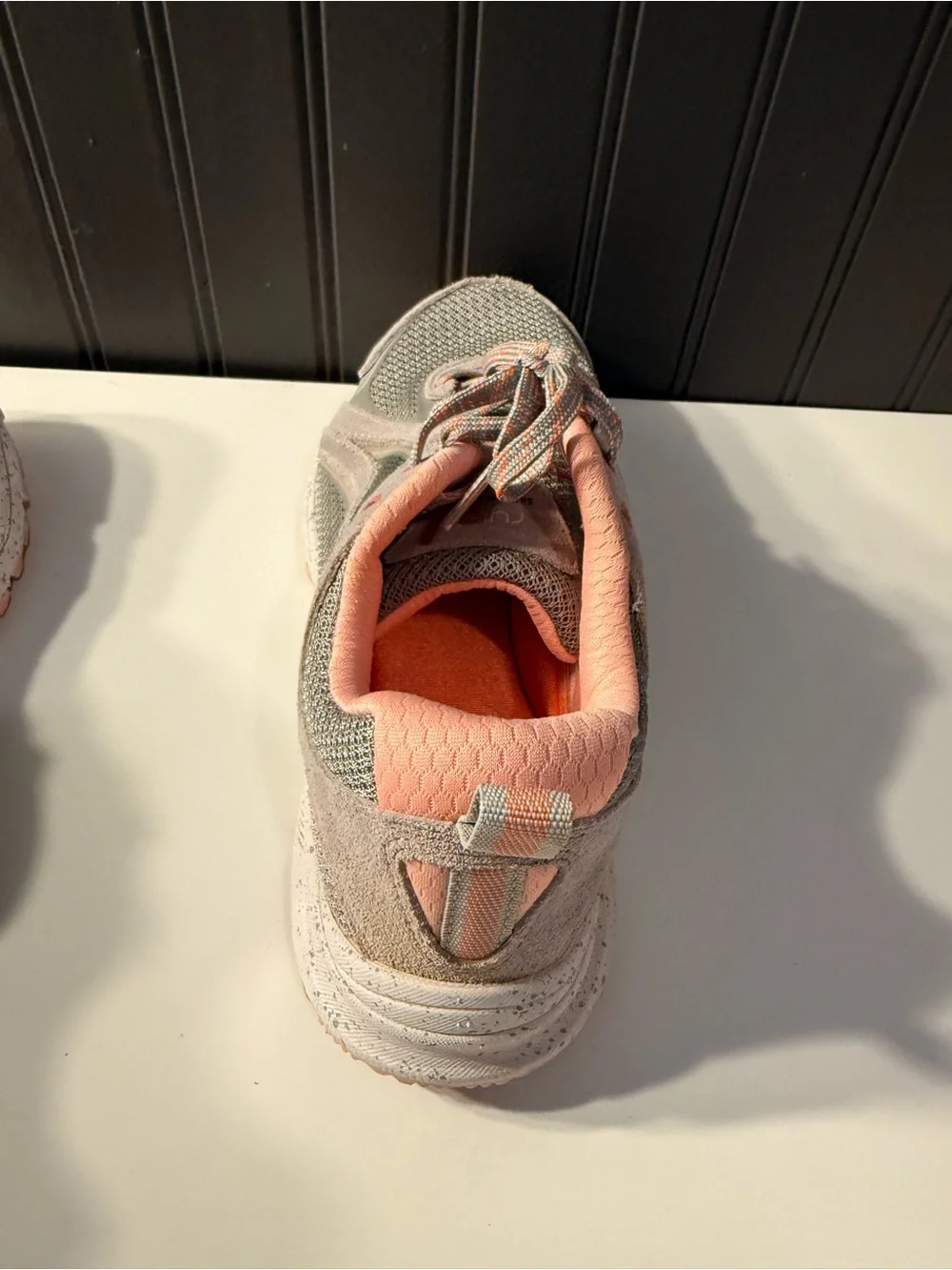 Ryka Women's Gray and Pink Athletic Sneakers